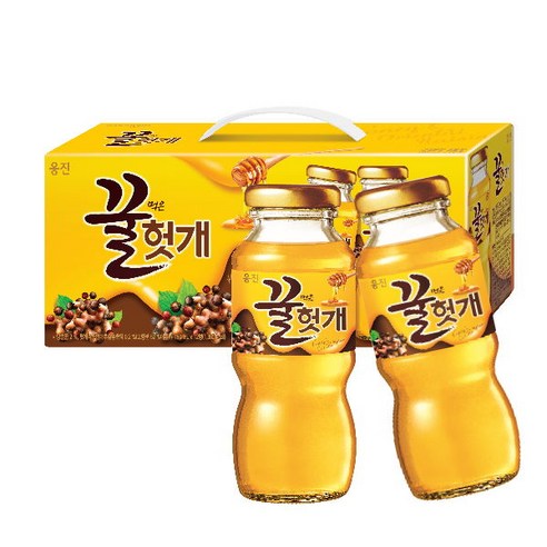 웅진 꿀먹은 헛개 음료, 48개, 180ml