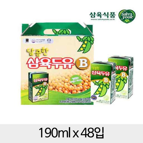 기타 삼육두유 달콤한 두유B 190ml 48개