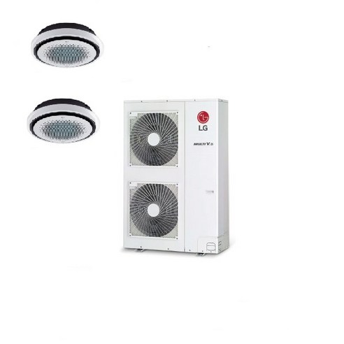 LG 인천설치 멀티냉난방 RPUW051S9S(5HP) 원형 18평2대 평형별 조합설치가능