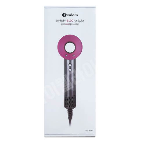 벤하임 BLDC 프리미엄 에어 스타일러 헤어드라이어 BSD-1600GY: 섬세한 바람결로 완성하는 당신의 스타일 벤하임드라이기