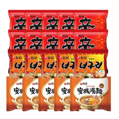 신신구리20 (신라면10+너구리10)