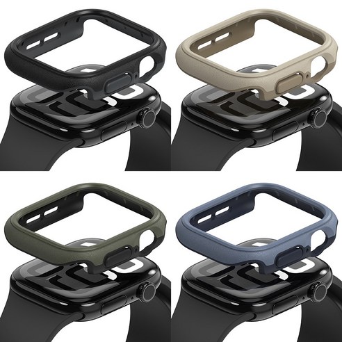 링케 애플워치10 케이스 링케 오닉스 46mm, 그레이 샌드