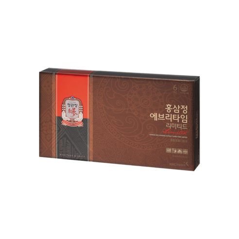 정관장 에브리타임: 최고의 건강과 안녕을 선사하는 리미티드 에디션