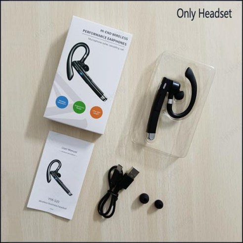 무선 블루투스 헤드폰 마이크 포함 마이크 포함 마이크 부착 마이크 부착 헤드셋 이어폰, 1) Only Headset