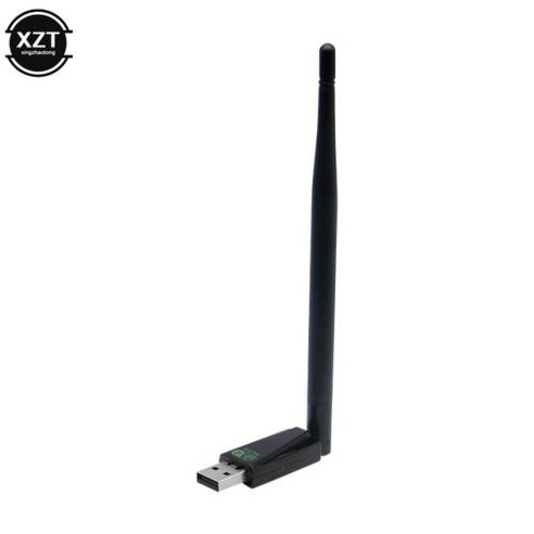 PC 윈도우용 무선 네트워크 카드 동글 USB 와이파이 어댑터 150Mbps 안테나 USB 프리 드라이버 수신기 LAN 이더넷 ...