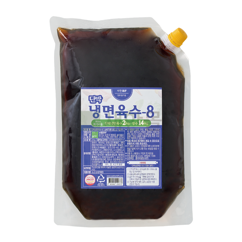 단박냉면육수-8 2kg, 6개