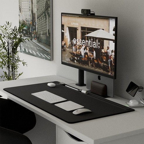 좁은 책상, 넓게 쓰는 마법! Ekeepment 툴바 데스크매트 하나로!