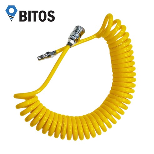 탄력적인 작업 동반자: 국산 고급 코일 컴프레셔 에어호스 사용 후기 에어호스