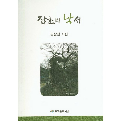 잡초의 낙서:김산전 시집, 한국문학예술