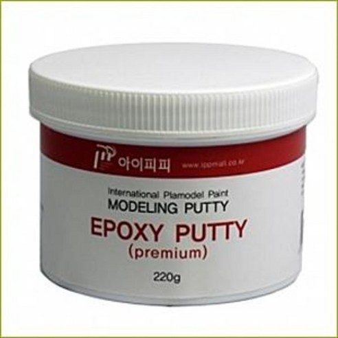 아이피피 IPP PEP220 에폭시퍼티 프리미엄 220g 모형 피규어제작 틈새메우기