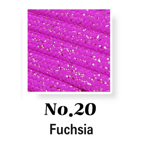 5.0mm 100yard 실버 글로시 대용량 촘촘 우동실 청키스트링 소프트 폴리에스터 우동끈 가벼운실 타래발송, 1개, No.20