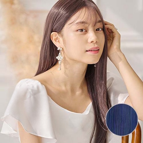 가발매니아 루나 61cm 수제통가발 프론트레이스(프리미엄 G사), 바이올렛