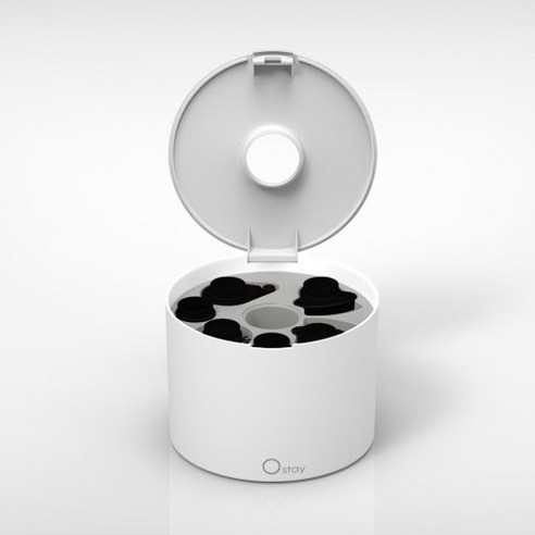 오스테이 신형 헤어스타일러 배럴 거치대 NEW 에어독 롱 멀티스타일러 컴플리트 롱 (LONG) 멀티스타일러 거치대 전용, 1개, 블루(코퍼/다크블루)