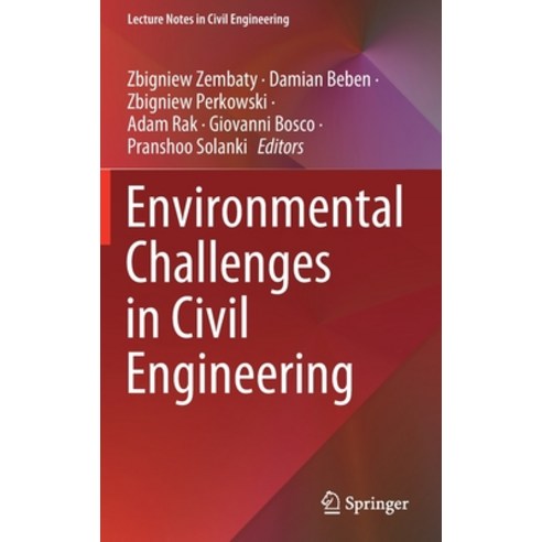 Environmental Challenges in Civil Engineering Hardcover, Springer, English, 9783030638788