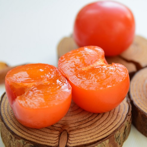 청도의아침] 만들어먹는 홍시 청도반시, 1개, 5kg 중과(45과내외)