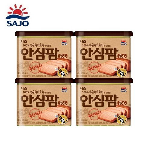 [사조] 안심팜 340g, 4캔