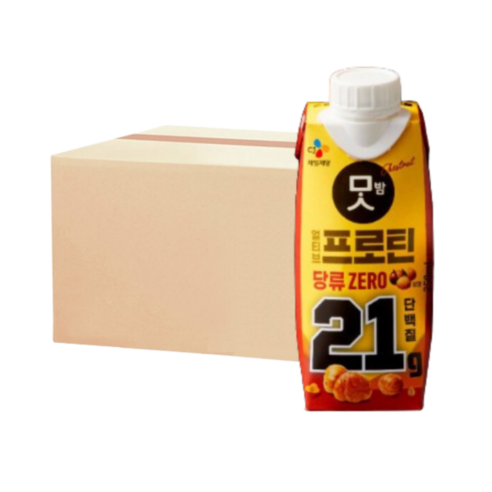 CJ제일제당 얼티브 프로틴 맛밤, 18개, 250ml