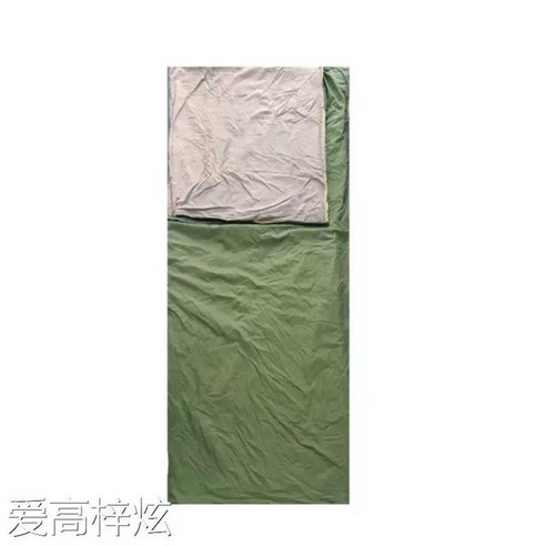 초경량 미니 침낭 이불 아웃도어 얇은 봄 여름 가벼운, 0.68kg190x75cm, A_블루, 1개