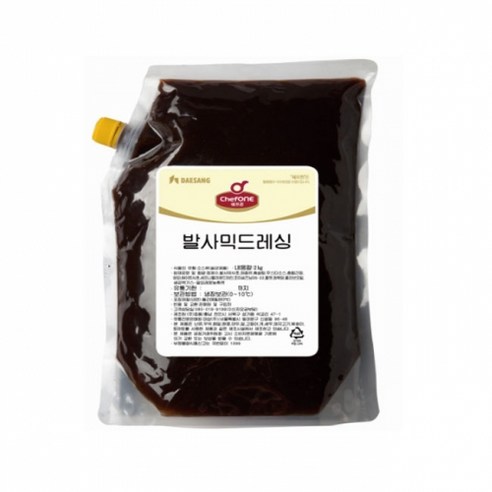 쉐프원 발사믹 드레싱 2kg, 1개