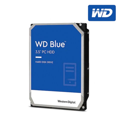 WD Blue HDD SATA3 하드디스크, WD80EAZZ, 8TB