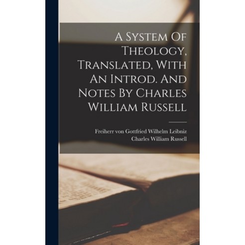 (영문도서) A System Of Theology Translated With An Introd. And Notes By ...