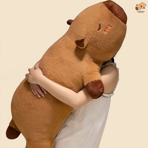 포근함과 힐링을 선사하는 록신 카피바라 바디필로우
