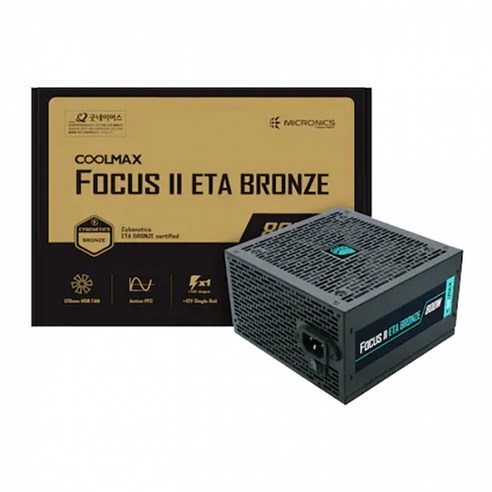 COOLMAX FOCUS II 800W 파워서플라이