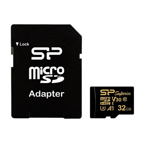 영상 캡처에 최적화된 실리콘파워 microSDXC Golden Superior 메모리카드