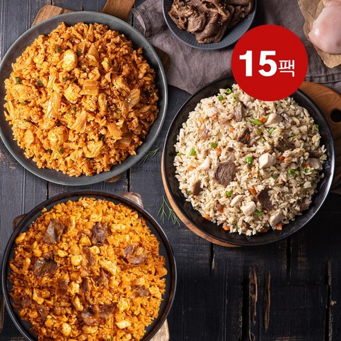 간편하고 맛있는 한 끼, 흑닭 닭가슴살 볶음밥 3종으로 즐기는 다채로운 미식 경험 흑닭볶음밥