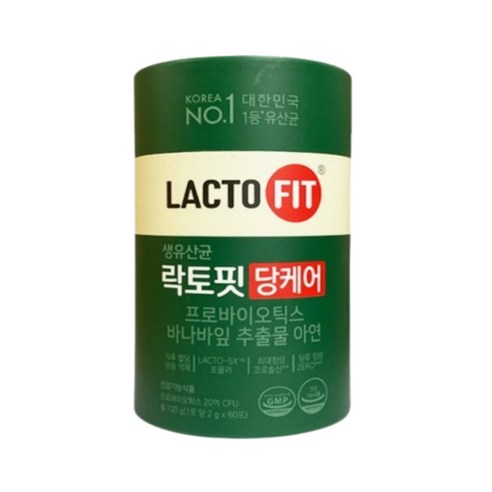 종근당건강 락토핏 당케어 PBS유산균, 120g, 1개