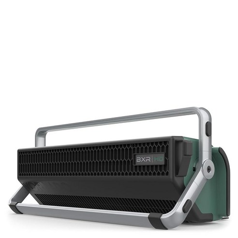 Vornado BXR HD 튼튼한 공기 순환기 3단 고속 강력한 샵 송풍기 팬 다방향 및 다용도 전기 에어 무버 2.4m(8피트) 코드가 있는 충격에 강한 케이스