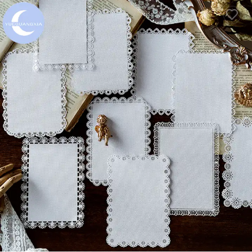 감성적인 빈티지 레이스, 당신의 다이어리를 빛내다