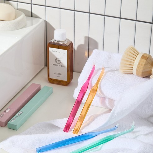 어금니 안쪽까지 시원하게! 초극세모로 잇몸 자극 없이 상쾌한 양치!