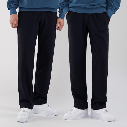 언탭트 남성용 M~3XL 빅사이즈 사계절 기본핏 밴딩 트레이닝팬츠