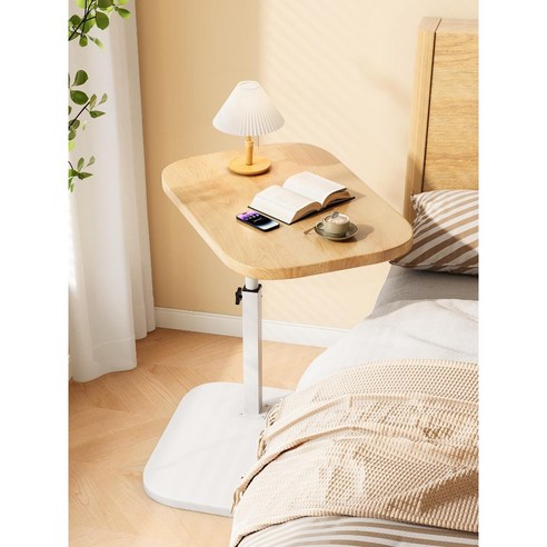 공간 효율을 높이는 만능 가구, 간편 높이 조절 사이드 테이블