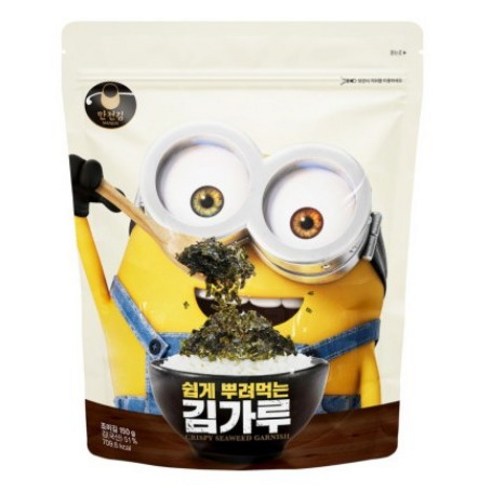 미니언즈 뿌려먹는 김가루 150g 유아 밥반찬 조미김가루, 1개