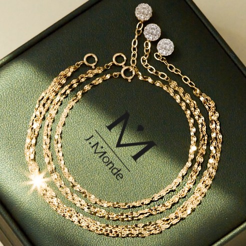 18K팔찌 여자 금