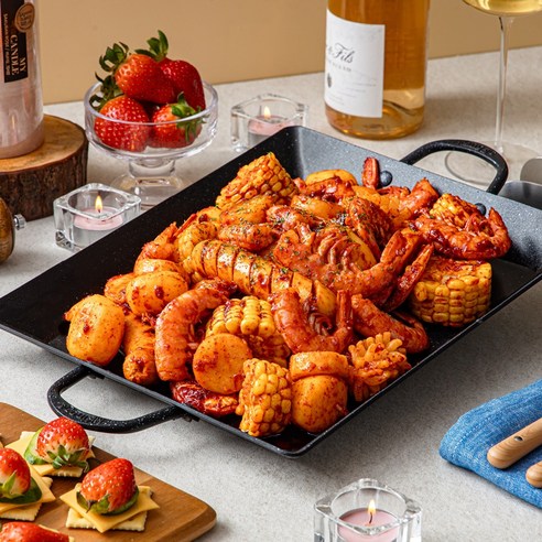 레스토랑 갈 필요 없이 집에서 즐기는 완벽한 해물 만찬!