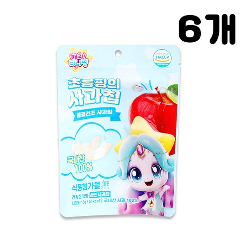 캐치티니핑 초롱핑의 사과칩, 90g, 1세트