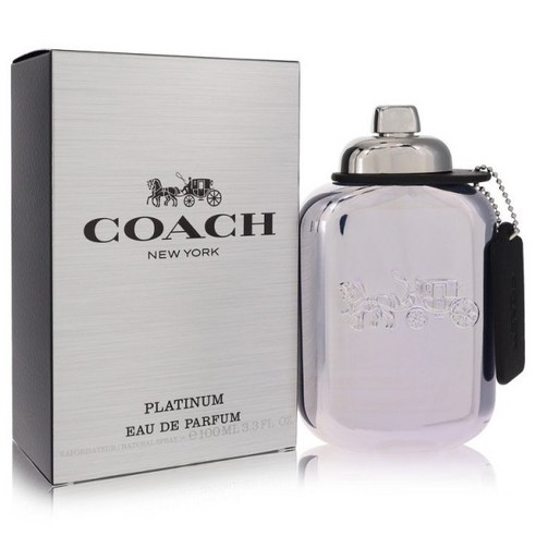 코치 Coach Platinum Eau De Parfum Spray 100 ml for Men, 1