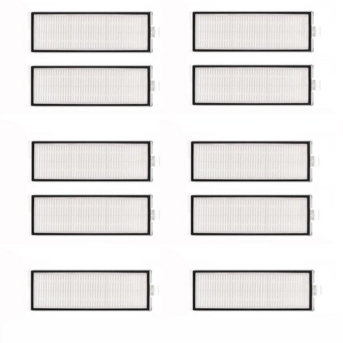 누심비 샤오미 로보락 로봇청소기 Q5 Q7 호환 필터, 10개