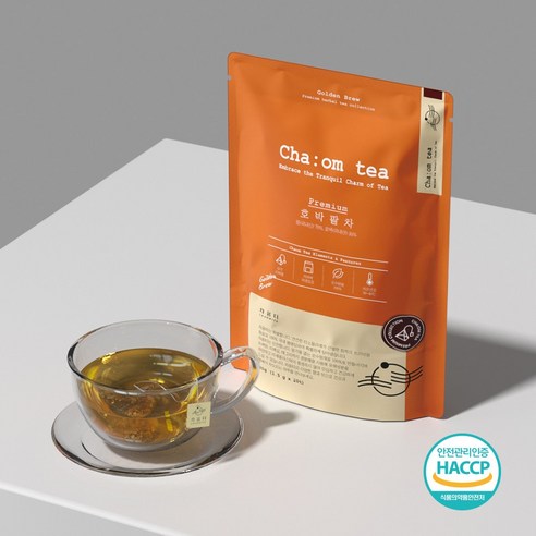 차옴티 호박팥차 생분해 티백 임산부차, 2개, 1.5g, 20개입
