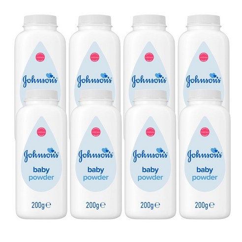 Johnsons Baby 존슨즈 베이비 파우더 200G 8팩, 8개