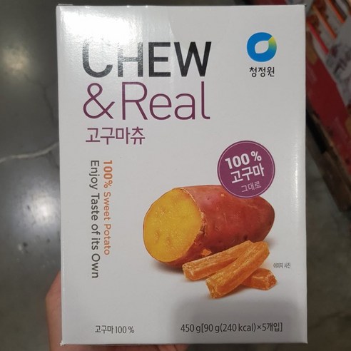 청정원 고구마 츄, 90g, 5개