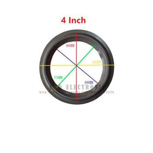 스피커 수리용 액세서리 서라운드 폼 가장자리 12인치 10인치 8인치 6인치 5인치 4 인치 10개, 8Inch, 3) 8Inch 하만카돈스피커부품 Best Top5