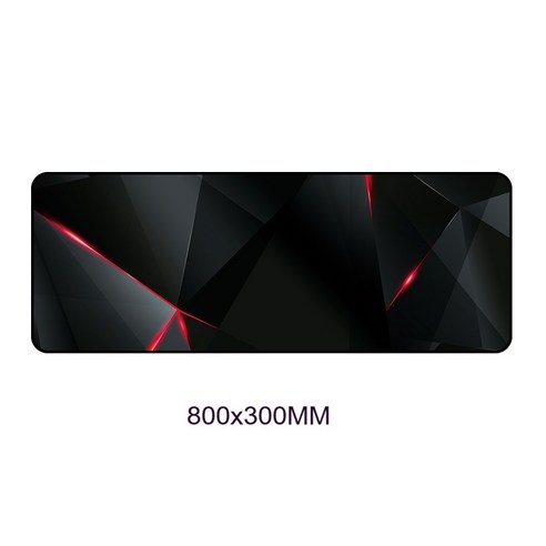 YJQ 대형 800x300 2/3mm 게이머 데스크 패드 노트북 마우스 매트 게임용 마우스 패드 XL 마우스 패드 PC 컴퓨터 키보드 데스크 매트 액세서리 카펫, JHTA-064-80x30_2MM Thickness