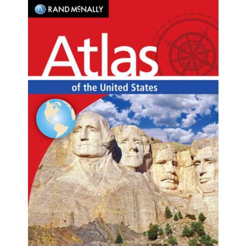 (영문도서) Rand McNally Atlas of the United States Grades 3-6 Mass Market Paperbound, English, 9780528027222