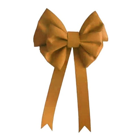 Bowknot 장식 소품 액세서리 장식품 배경 벽 결혼식 휴가를위한 큰 활, 옥스포드 원단, 옅은 갈색