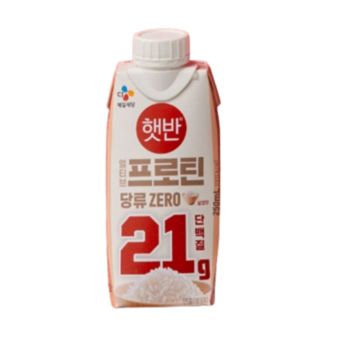 단백질 음료 얼티브 프로틴 쌀밥맛 250mL1box(18개입), 18개, 250ml