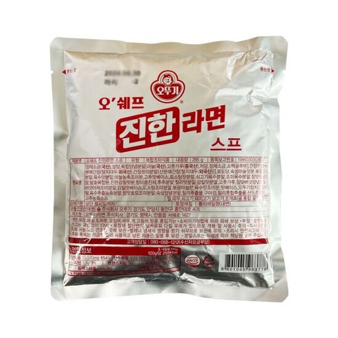 오뚜기 오쉐프 진한라면스프 285g, 1개